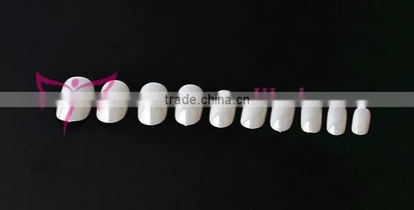 Korea quality nail tips,oval nail tips free