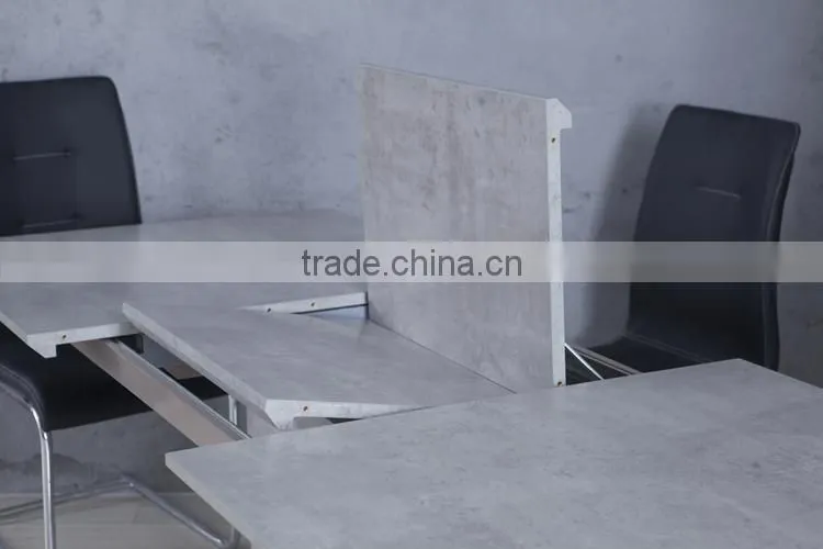 (160-220)*90*76 Modern Extension Dinning Table And Chairs