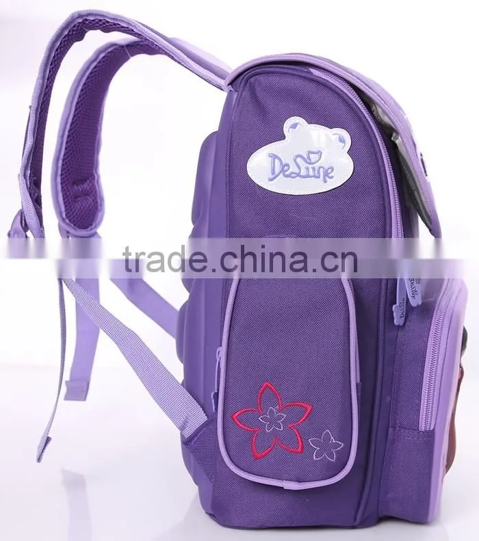 Wholesale girls school backpack cheap primary school bag