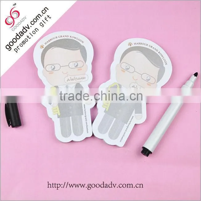 Custom size and shape promotional high quality sticky notes