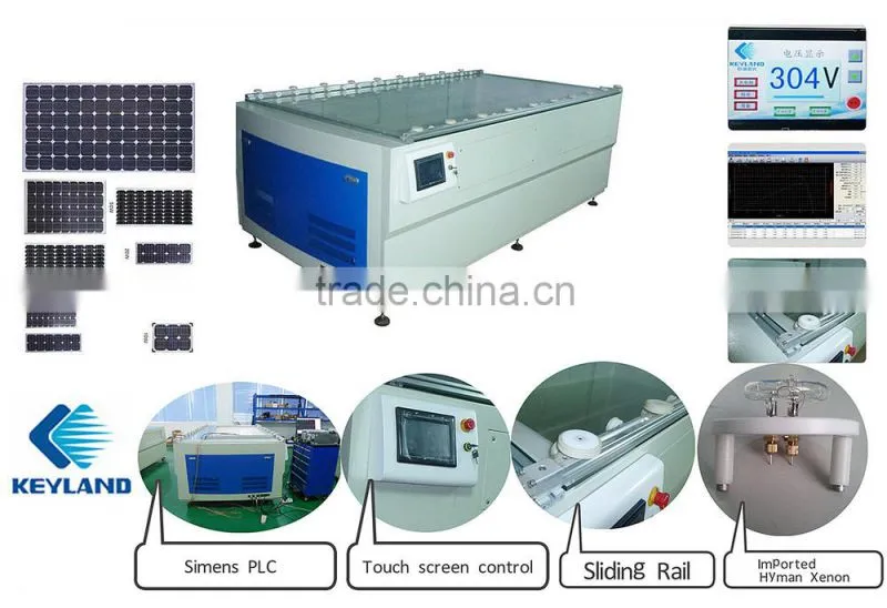 Keyland Full Automatic Solar Flasher Inline for Solar Manufacturing Line