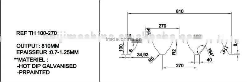 Steel Metal Roll Forming Machine