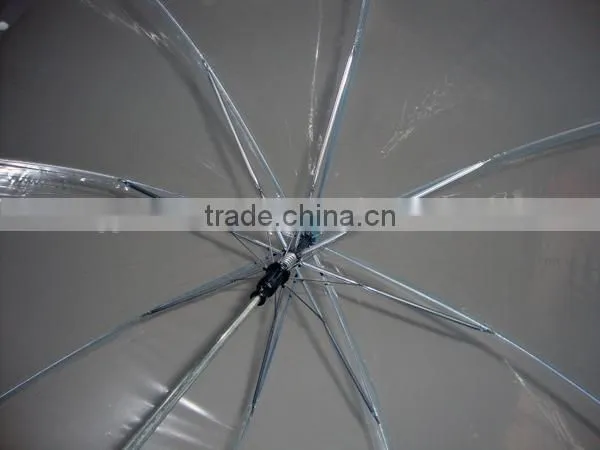 21" Cheap POE Transparent Umbrella
