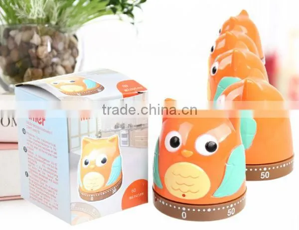 Owl design Mechanical Kitchen Countdown Timer