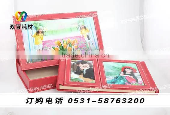 cheap price baby PU photo album cover design with case China most professional manufacture