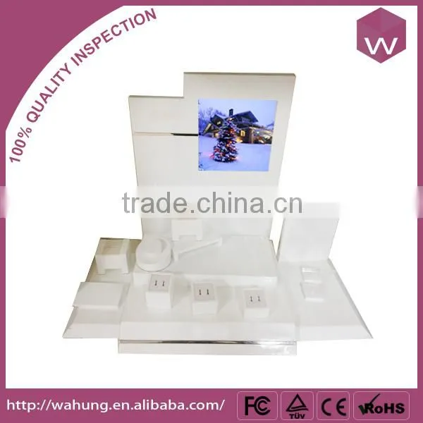 Fancy Golden Swatch Display Stand & Cabinet Wooden Watch Display Counter Wholesale