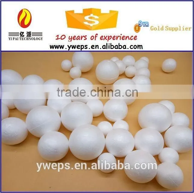 Yiwu small packing soft foam balls for sale/decorative polyfoam balls