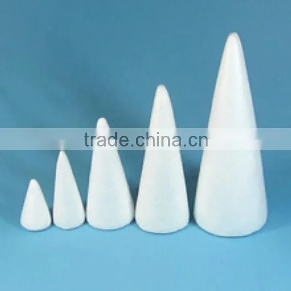 YIPAI wholesale decoration DIY polyfoam cone