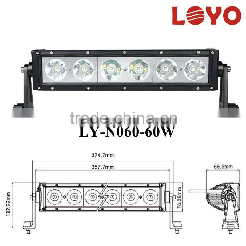 New 2014 50'' 240W Car LED driving light bar 10-30VDC Offroad High Lumen LED light bar