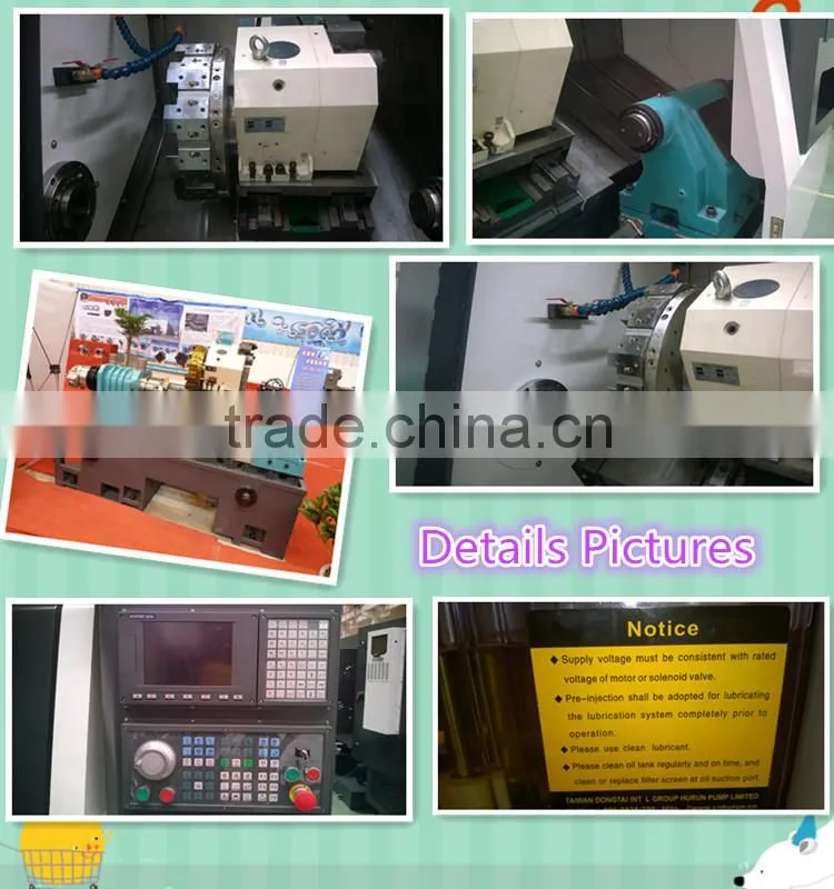 TCK-42L CNC Mini Lathe Machine, Name of Lathe Machine HHT Price