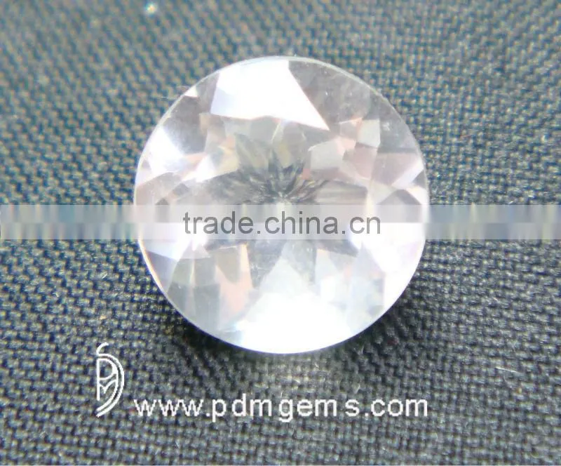Rose Quartz Round Cut Lot For Ring From Wholesaler