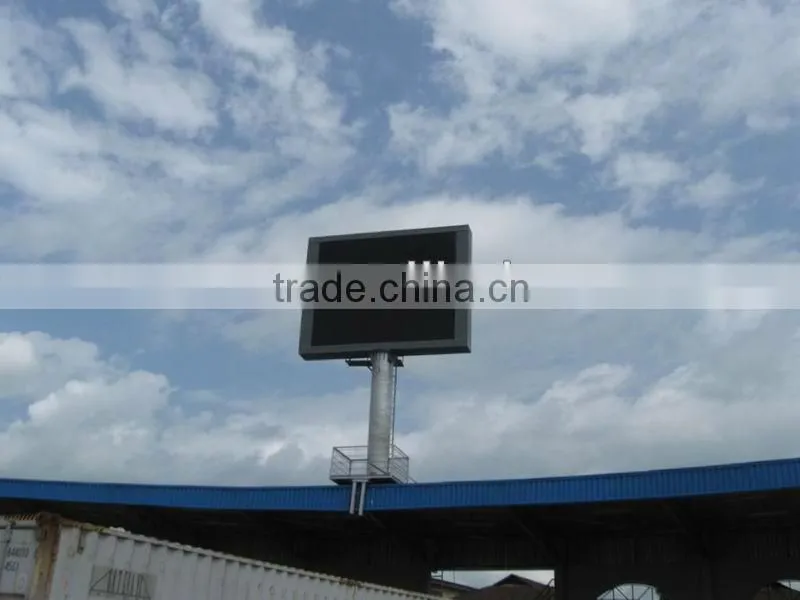 Big viewing angle giant volleyball football basketball soccer stadium perimeter led display