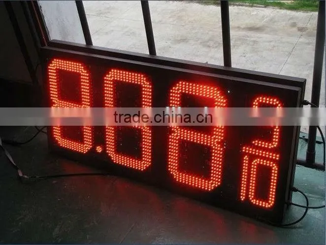 Gas Station Price Sign 8 Inch Segment Display LED