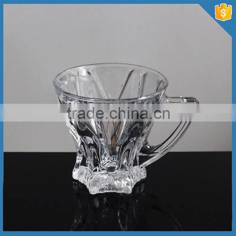 LXHY glass restaurant coffee mug mini coffee mug