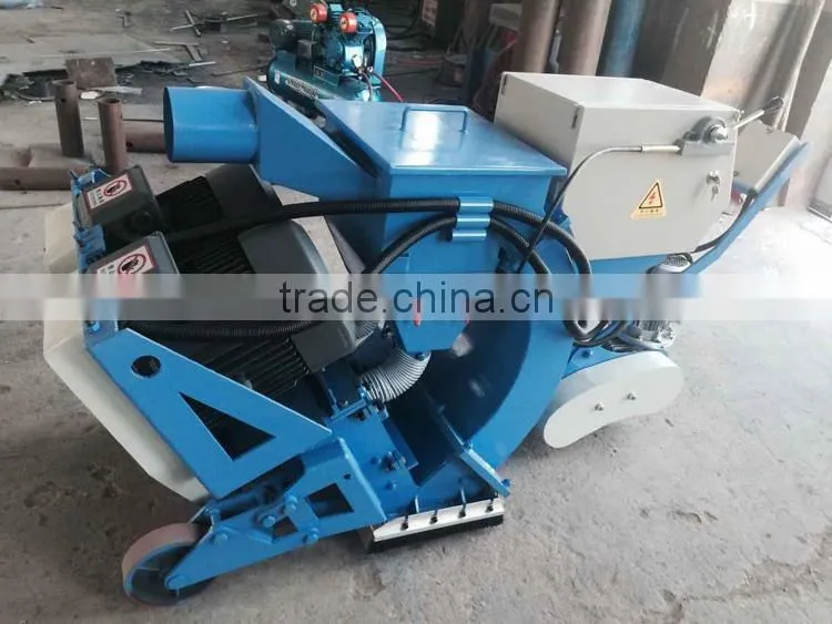 Dustless steel plate coating,overlays strip abrator