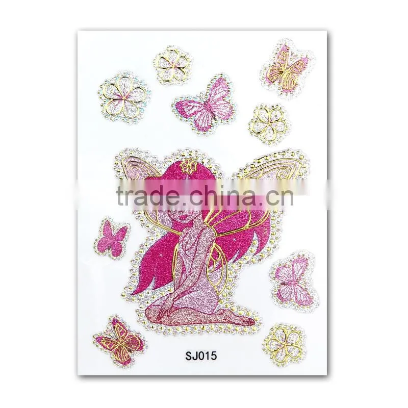 cute CMYK mobile phone cover decoration ,temporary cell phone sticker