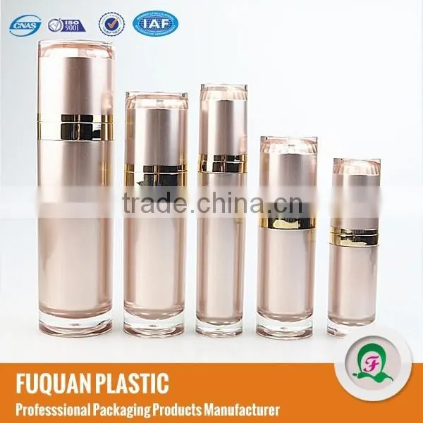 double-wall acrylic cosmetic container