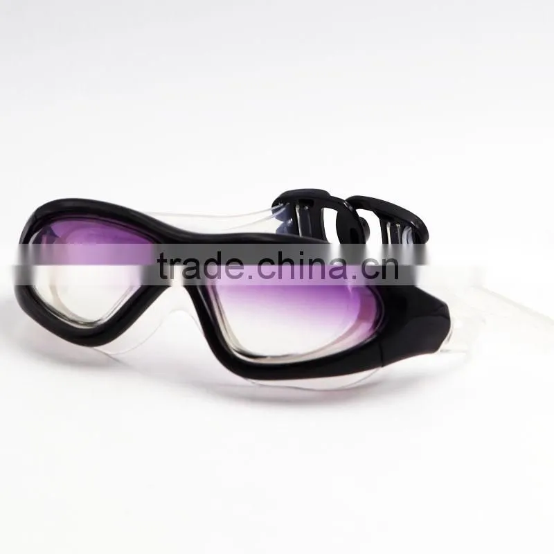 OEM swimming goggles with anti-fog Silicone swim goggles