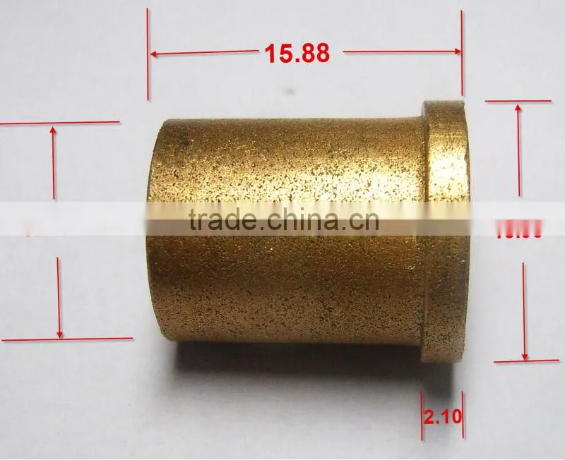 sintered copper bushing flanged