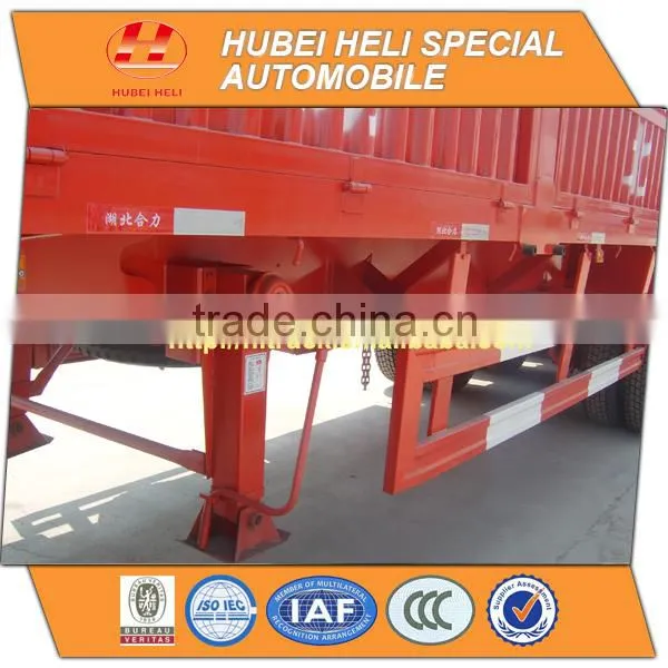 3 axles 60 tons low bed semi trailer