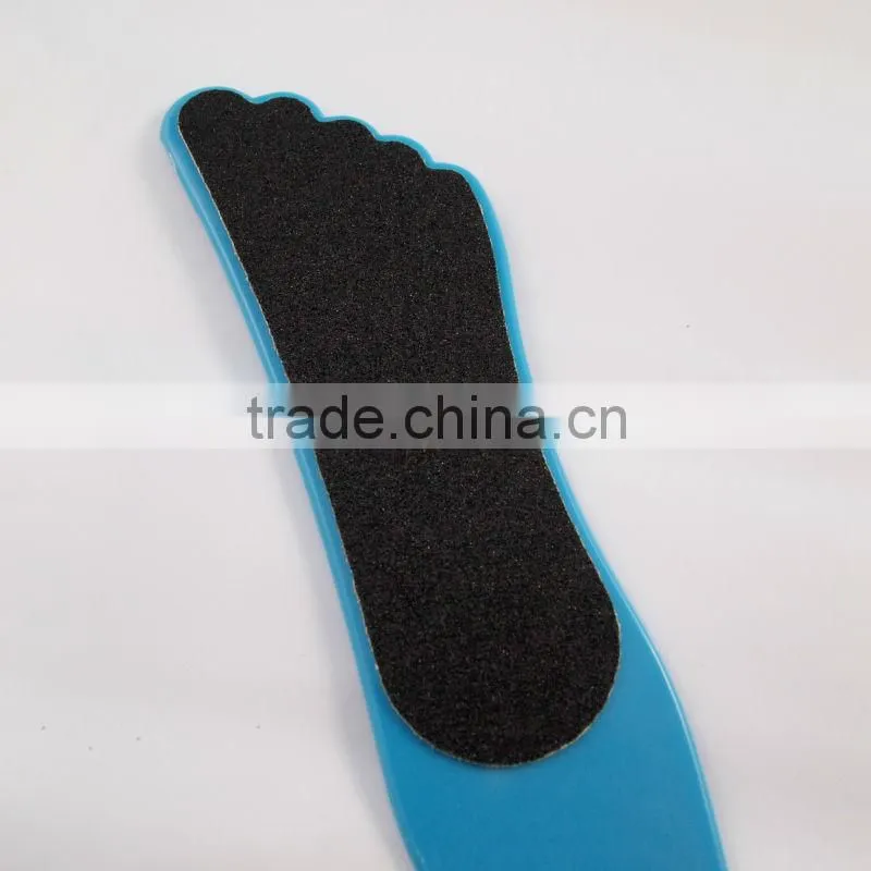 Double side sandpaper foot shaped foot file emery board