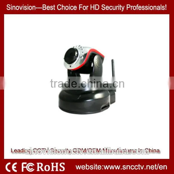 720P wireless HD H.264 CMOS 24hour loop recording smartphone ip camera mobile monitor