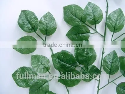 Decorative Foliage H70cm Artificial Green Rose Leaves