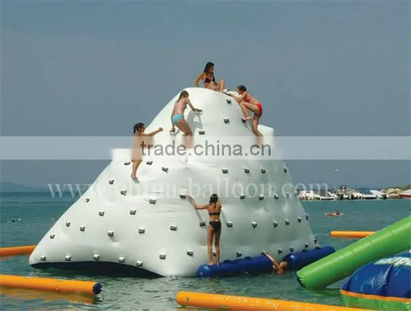 Outdoor Inflatable Aqua Iceberg For Climbing Cheap Price