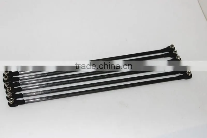 3d printer parts Rod ID :3 mm and Rod OD: 5mm Rostock Delta Kossel mini K800 200mm Arms Carbon Diagnonal push rods full Kit