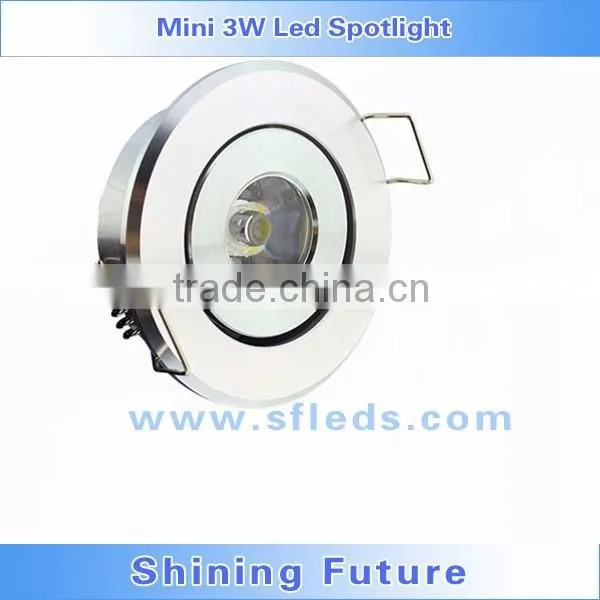 2016 new products 12v 3watt wholesale 3 years warranty led downlight 3w 85-265V CE