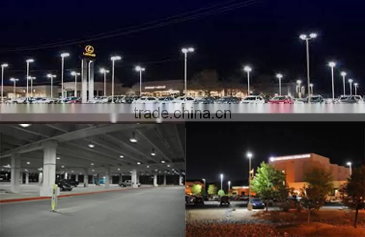 SNC low power 60w led parking lot light, dlc ul cul listed led sreet lighting 60w
