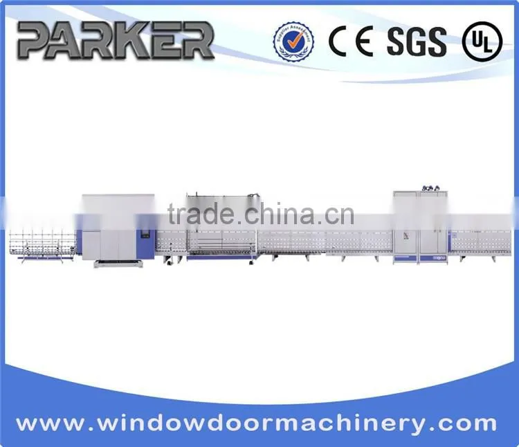 Insulating glass fabrication line machinery
