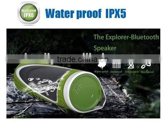 Portable waterproof NFC Bluetooth Speaker with power bank 4000mah mobile phone charger