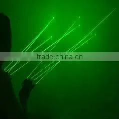 Green Laser Gloves for disco and stage