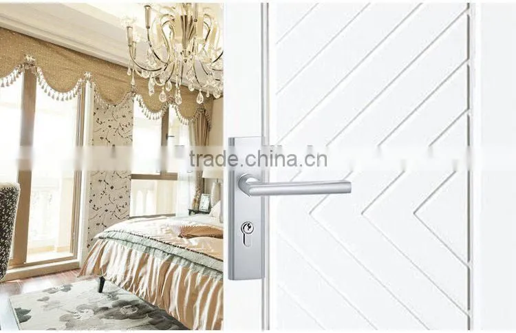 Hot Sale High Quality Tri-Circle ALuminium Alloy Lever Latch Door handles locks/ wholesale household Door handles locks set
