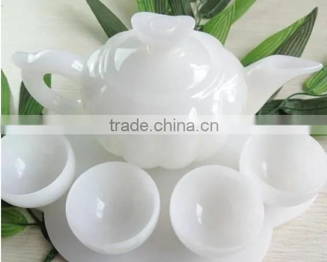 white crystal marble bowl set for gift