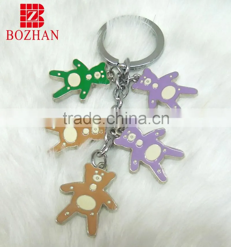 OEM five bear pendant keyring have stock