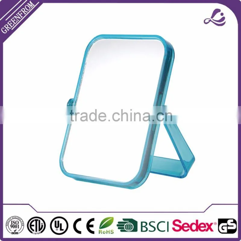 Square Plastic Desktop Mirror