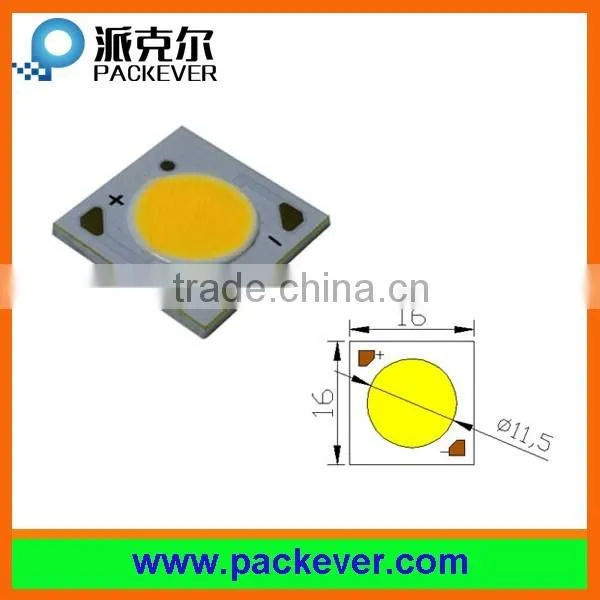 High power high voltage ceramic COB LED diode 37.2V 500-1600LM 4.5W/13.4W
