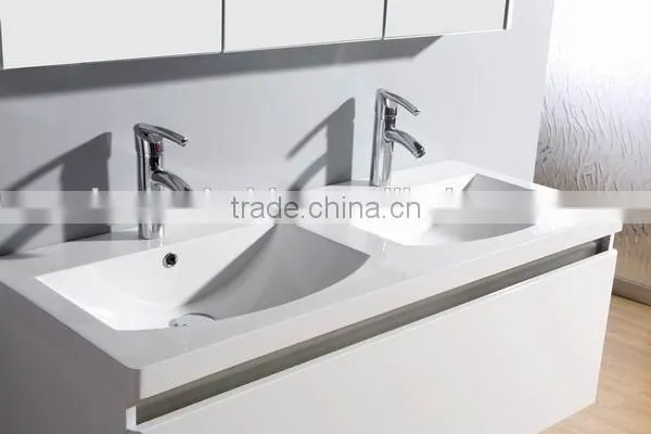 Environmental Luxury wooden french bathroom vanity cabinet