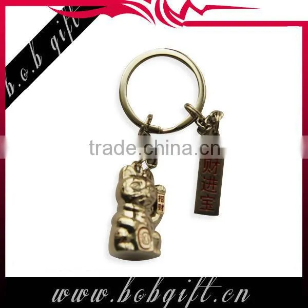 metal doll keyrings/ alloy personalized key rings