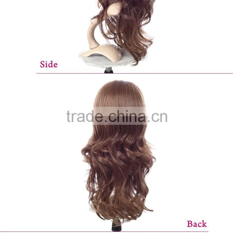 New fashion style silk base glueless 180% density full lace wig