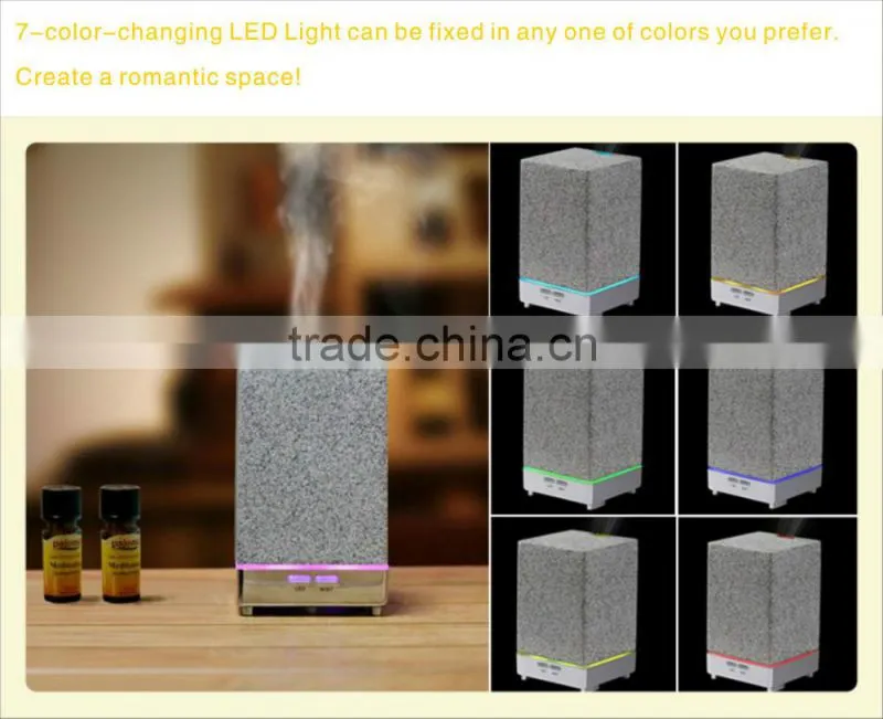2015 new arriving factory price home appliances STONE ultrasonic aromatherapy diffuser