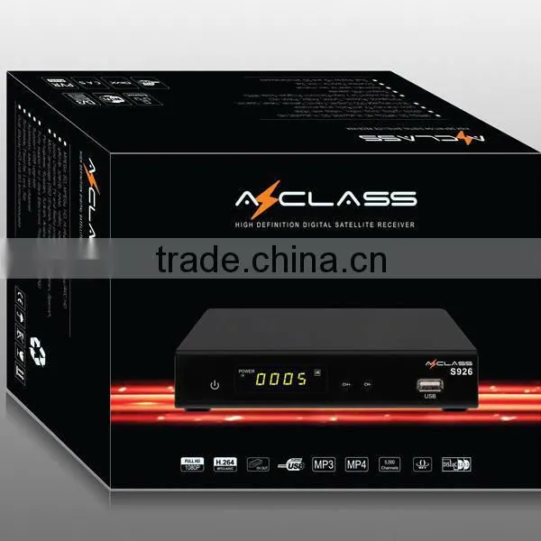 AZCLASS s926,FREE IKS SKS DECODER satellite receiver for south America