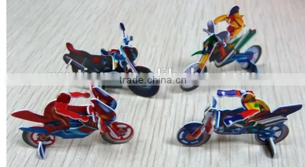 Small custom plastic 3d jigsaw puzzles