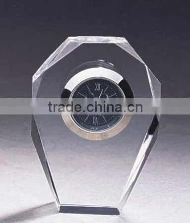 2016 Wholesale crystal clock with personal logo