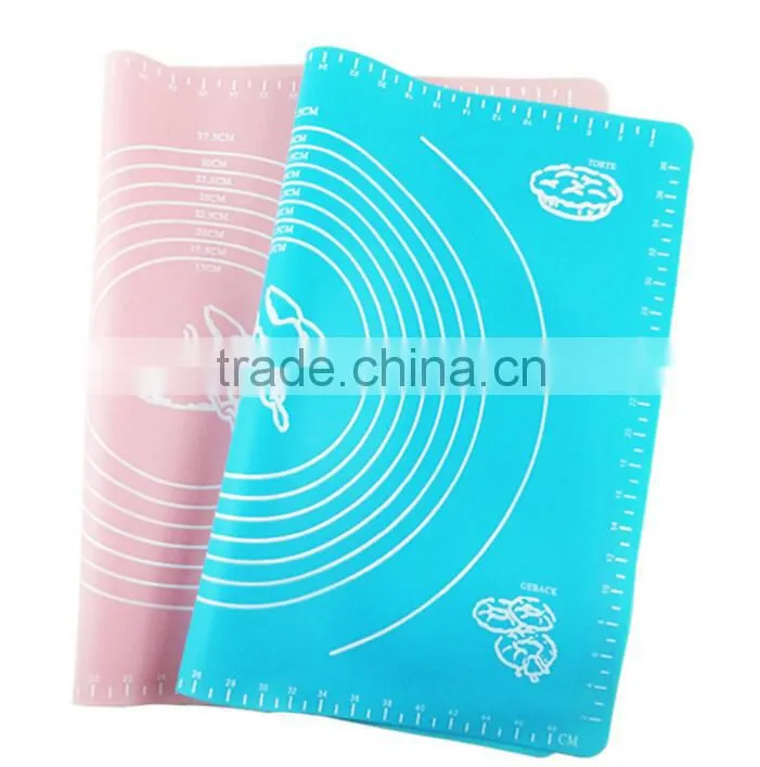Non Stick Large Silicone Baking Mat for Pastry Rolling with Measurements
