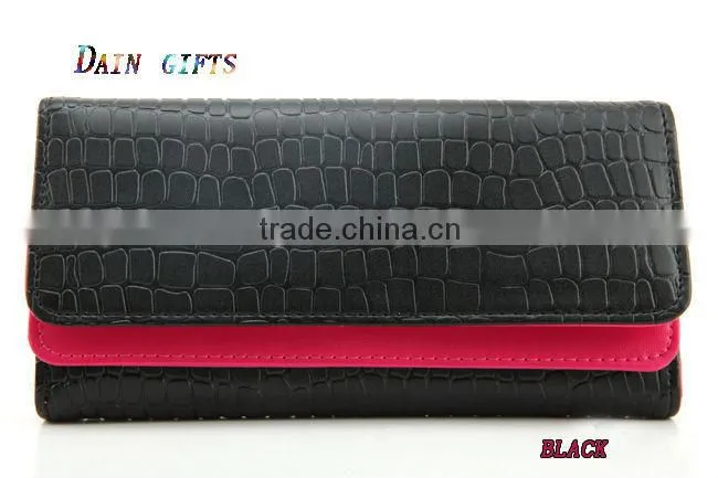 PU leather womens fashionable wallets