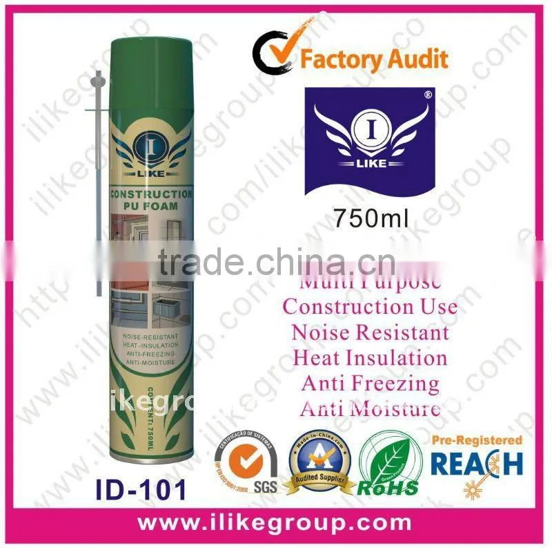 Winter Closed Cell Anti-low temperature Polyurethane Foam Spray(SGS,REACH)