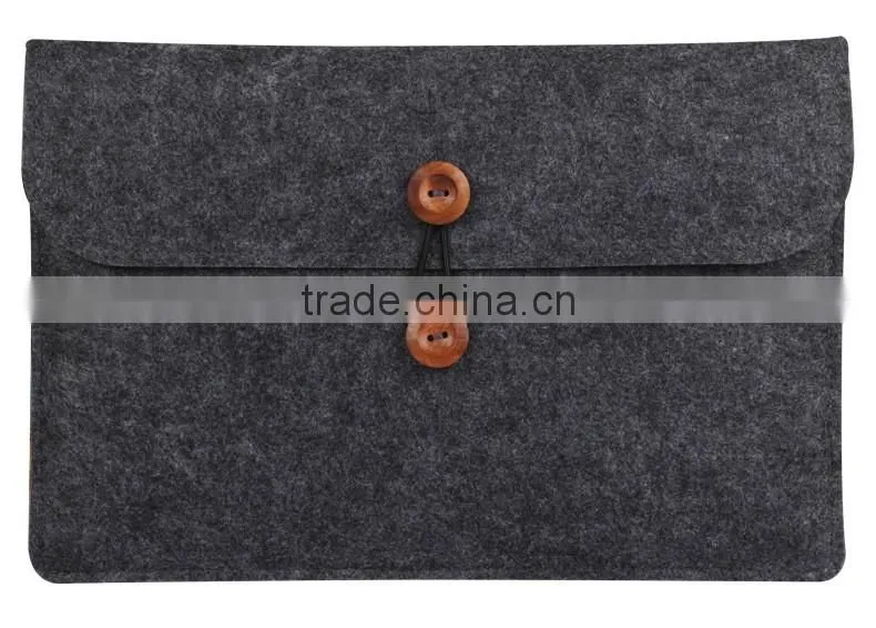 Notebook / Laptop carrying bag felt sleeve bag for macbook 13 inch, China supplier